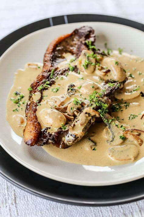 Steak Diane Recipe, Steak Diane, Steak Sandwiches, Steak Dishes, Beef Steak Recipes, Beef Steaks, Fried Beef, Where's The Beef, Makanan Diet