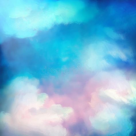 Studio Photography Backdrop, Cotton Candy Skies, Watercolour Texture Background, Watercolor Sky, Cotton Candy Sky, Wall Art Wallpaper, Banner Background Images, Sky Color, Sky Painting