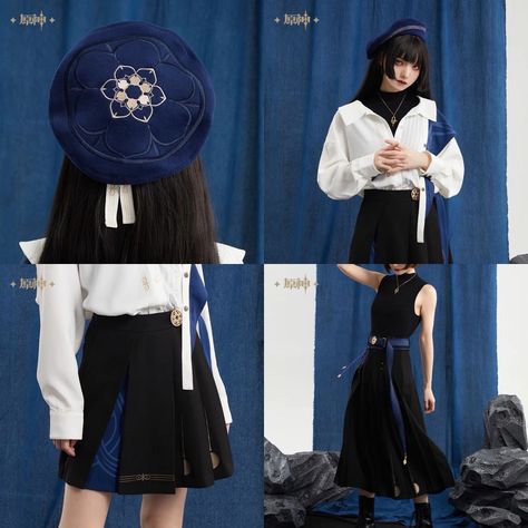 Scaramouche Outfit, Wanderer Outfit, Otaku Fashion, Classy Style, Cosplay Outfits, Fashion Classy, Genshin Impact, Outfit Ideas, Women Wear