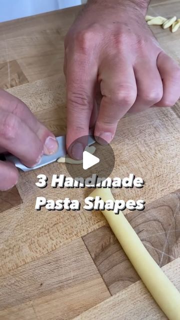 Food & Wine on Instagram: "If your new year’s resolution was to learn how to make homemade pasta, then we’ve got great news for you: you don’t need a machine to do it! Head to the link in bio to get our recipe for fresh pasta dough, then follow these tips from @jdsiwak of @forsythia_nyc to turn it into handmade shapes. 🎥: @merlyngrace   #freshpasta #pasta #pastamaking" Simple Homemade Pasta, Homemade Pasta Healthy, How To Make Your Own Pasta, Easy Pasta Shapes, Making Homemade Pasta, Homemade Shell Pasta, How To Make Homemade Pasta, Making Fresh Pasta, Best Homemade Pasta Recipe