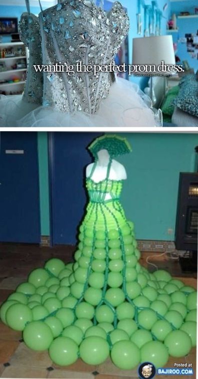 Just girly things Bad Bridesmaid Dresses, Ugly Prom Dress, Ugly Wedding Dress, Ugly Dresses, Crazy Dresses, Alternative Dress, Ugly Outfits, Bad Fashion, Balloon Dress