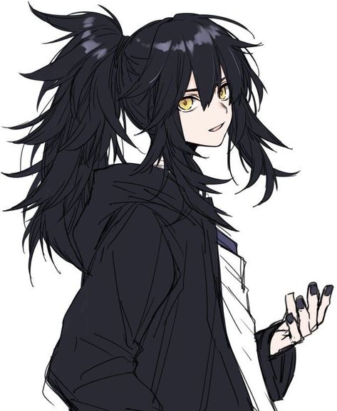 An Anime, Anime Character, Black Hair, Books Wattpad, Wattpad, Yellow, Books, Hair, Anime