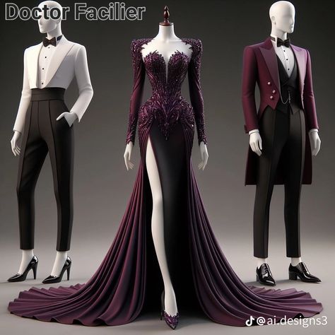 Maleficent Inspired Dress, Villain Gown, Evil Queen Outfit, Maleficent Outfit, Fancy Pants Outfit, Rectangle Body Shape Fashion, Villain Dresses, Dragon Dress, Matric Dance Dresses