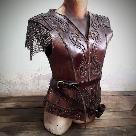 Women's Armor, Shieldmaiden Costume, Viking Armour, Viking Apron Dress, Elven Costume, Viking Tunic, Viking Cosplay, Viking Character, Viking Armor