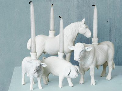 Plastic Animal Crafts, Animal Candles, Diy Projektit, Pig Roast, Party Animals, Ceramic Candle Holders, Diy House Projects, Décor Diy, Plastic Animals