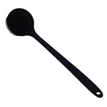 Cinlitek Silicone Body Scrubber, Long Handle Back Scrubber for Shower, Silicone Body Brush Shower Scrubber for Body, Shower Srush Back Brush Body Exfoliator Silicone Body Scrubber, Spa At Home, Back Scrubber, Shower Scrubber, Body Brush, Body Scrubber, Body Shower, Silicone Brush, Bath Brushes