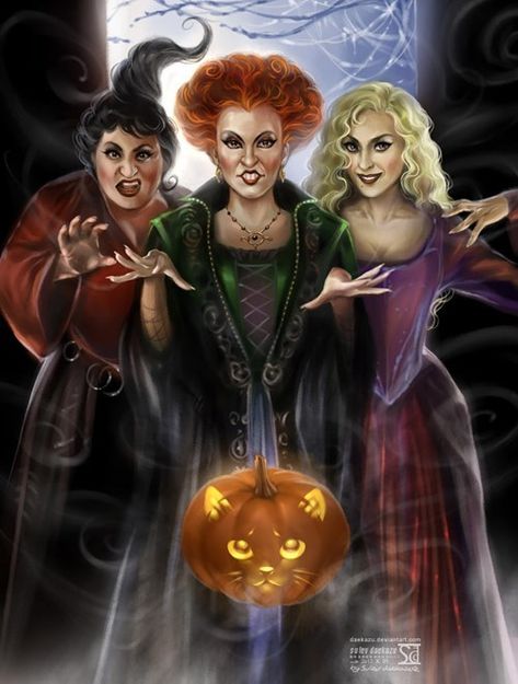 Have You Watched Hocus Pocus Yet? Witch Painting, Photo Halloween, Three Women, Wallpaper Halloween, Diamond Mosaic, Halloween Backgrounds, Halloween Movies, Halloween Pictures, Samhain