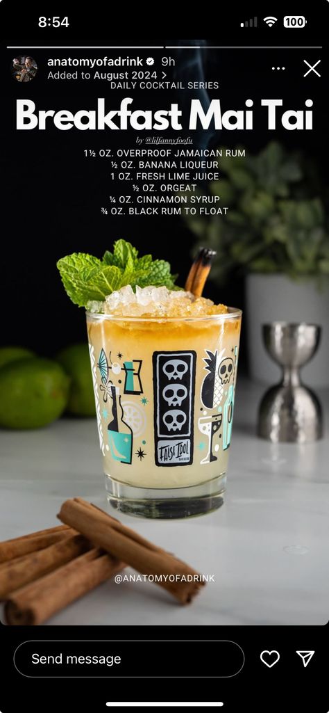 Liquor Ideas, Crafty Cocktails, Something Different For Dinner, Garnish Ideas, Tropical Cocktails, Cocktail Shots, Tiki Cocktails, Liquid Diet, Rum Drinks