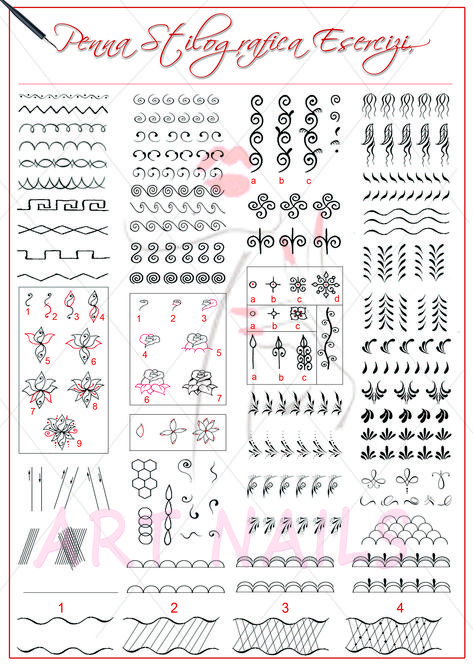 12 Best Nail Art Practice Sheets Images 0C8 Printable Nail Art Templates, Printable Nail Art Practice Sheet, Printable Nail Art, Matted Nails, Nail Tech School, Diy Beauty Treatments, Beginner Henna Designs, Nail Techniques, Nail Care Routine