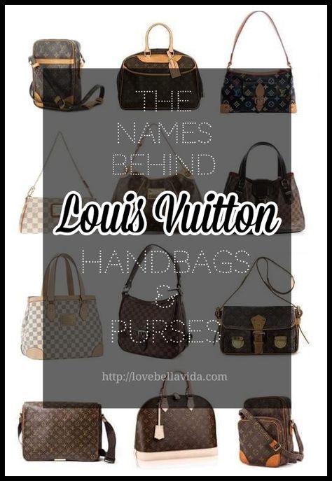 The names behind Louis Vuitton handbags and purses. Louis Vuitton Bag Names, Louie Vuitton, Metro System, Accessorize Bags, Paris Metro, Bag Names, Louis Vuitton Purse, Lv Handbags, Purses Designer