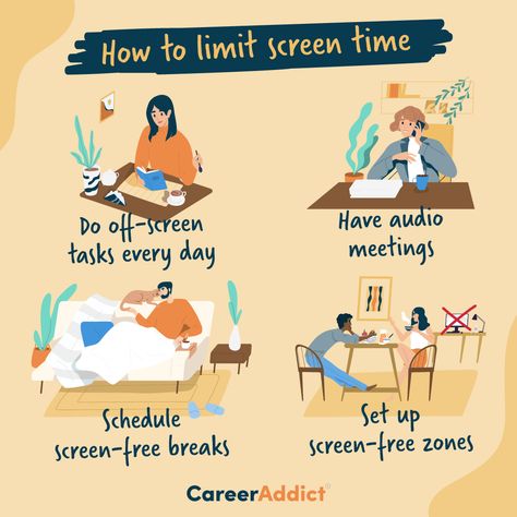 Are you spending too much time on the screen? Here are ways to limit your exposure. Limit Screen Time, Shorts Ideas, Limiting Screen Time, Day Schedule, Time Pictures, Screen Free, Work Life Balance, Screen Time, Life Balance