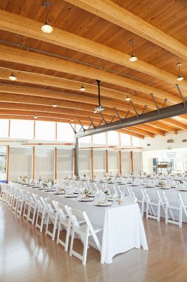 Gallery - Minimalist Posh Gold and White Wedding Long Tables Wedding, Gold And White Wedding, Boathouse Wedding, Tables Wedding, Lake George Village, Long Tables, Romantic Cruise, Building Remodeling, Love Decor