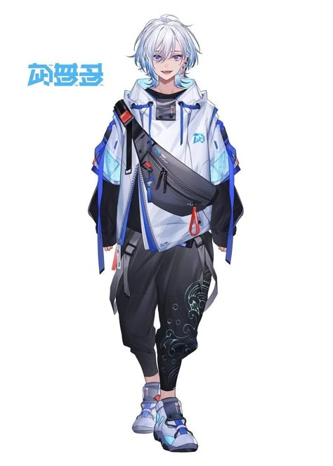 Techwear Anime, Anime Techwear, Cyberpunk Boy, Cyberpunk Character Design, Cyberpunk Men, Cyberpunk Male, Cyberpunk Outfit, Cyberpunk Anime, Arte Cyberpunk