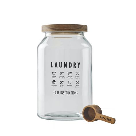 Laundry Soap Dispenser, Laundry Detergent Storage, Laundry Detergent Container, Detergent Storage, Laundry Detergent Dispenser, Boujee On A Budget, Detergent Container, Laundry Room Organization Storage, Laundry Shelves