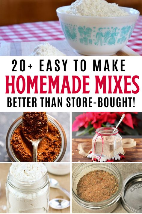 Pantry Mixes, Baking Mix Recipes, Homemade Pancake Mix, Homemade Dry Mixes, Homemade Cajun Seasoning, Homemade Spice Mix, Spice Blends Recipes, Homemade Oatmeal, Homemade Pantry