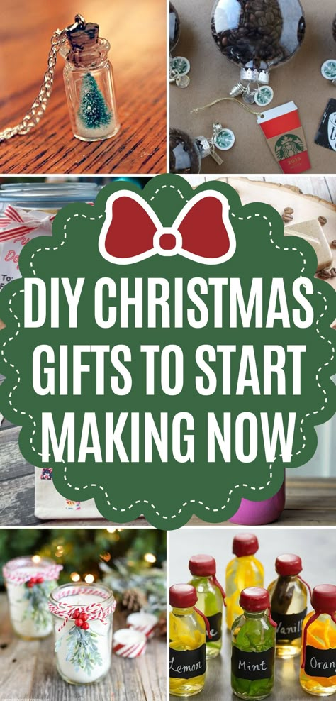 These easy-to-make Christmas gifts are perfect for everyone on your list this year. Find great, simple homemade Christmas gift ideas that are sure to impress. Great Diy Christmas Gifts, Easy Xmas Gifts, Christmas Diy Gift Ideas For Coworkers, Handmade Gift Ideas For Christmas, Free Diy Christmas Gifts, Funny Homemade Christmas Gifts, Handmaid Christmas Gifts, Diy Gift Ideas For Mom Christmas, Personalized Christmas Gift Ideas