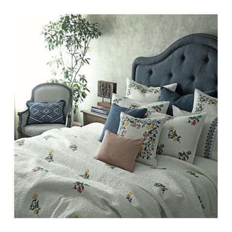 Sarita Handa, Embroidered Bedspread, Designer Bedding, Luxury Bedding Collections, Bed Cushions, Bedspreads, Bedding Collections, 2nd Floor, Luxury Bedding