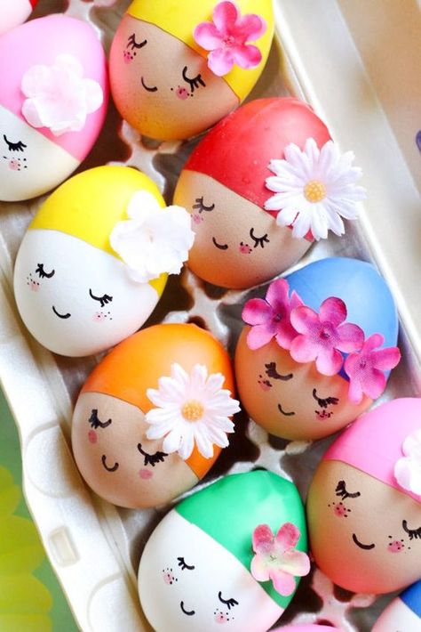 Easter Egg decorating; Easter Egg decorating for kids; Easter Egg diy; easter egg hunt ideas for toddlers Diy – Velikonoce, Painted Eggs, Handmade Charlotte, Easter Egg Designs, Easter Egg Crafts, Easter Egg Painting, Easter Inspiration, Easter Eggs Diy, Easter Projects