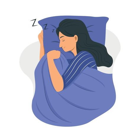 Woman Sleep fro Good Health. Sleep Logo, Sleep Cartoon, Cartoon Faces Expressions, Pink Wallpaper Desktop, Can Not Sleep, Sleeping Women, Desain Buklet, Sleep Dream, Woman Illustration