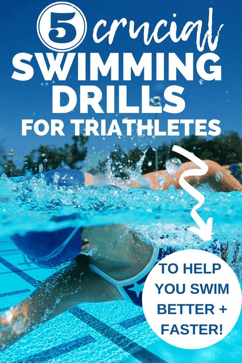 Swim Drills For Beginners, Swimming Drills For Beginners, How To Improve Swimming, Swimming Tips Competitive, Swimming Drills Training, Freestyle Swim Drills, Swim Drills Workouts, Dry Land Training For Swimmers, Swim Workout Dryland