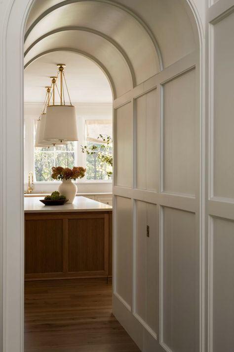 Seven Tips From A Heritage Remodel - Studio McGee Barrel Ceiling Foyer, Studio Mcgee Paint, Mcgee Kitchen, Archways In Homes, Studio Mcgee Kitchen, Inteior Design, Hoarder House, The Mcgee Home, Mcgee Home