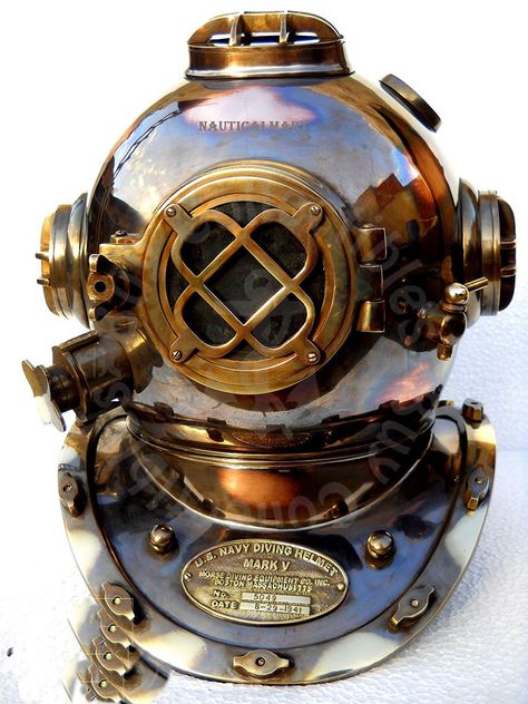 Divers Helmet, Scuba Diving Mask, Navy Diver, V Model, Deep Sea Diver, Diving Helmet, Deep Sea Diving, Scuba Diving Equipment, Boston Mass