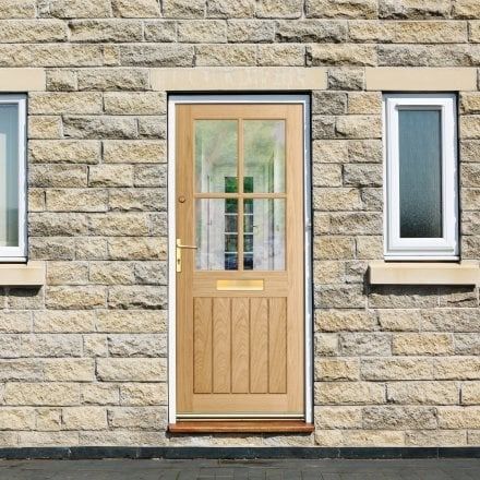 External Doors | Exterior Gates & Doors | Leader Trade Door Options, Porch Door, Porch Doors, Double Glass, External Doors, Oak Doors, Glazed Door, Wall Molding, Popular Brands