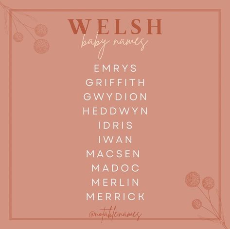 Dutch Names, Irish Baby Names, Dutch Baby Names, Welsh Baby Names, Writing Inspiration Tips, Best Character Names, Aesthetic Names, Name Inspiration, Name Generator