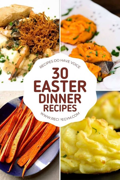 30 Amazing Easter Dinner Recipes | Your Daily Recipes Ground Beef Healthy Dinner, Best Easter Dinner, Easter Recipes Ideas Dinner, Easter Recipes Ideas, Ground Beef Healthy, Easy Easter Dinner, Easter Dishes, Easter Dinner Recipes, Easter Baking