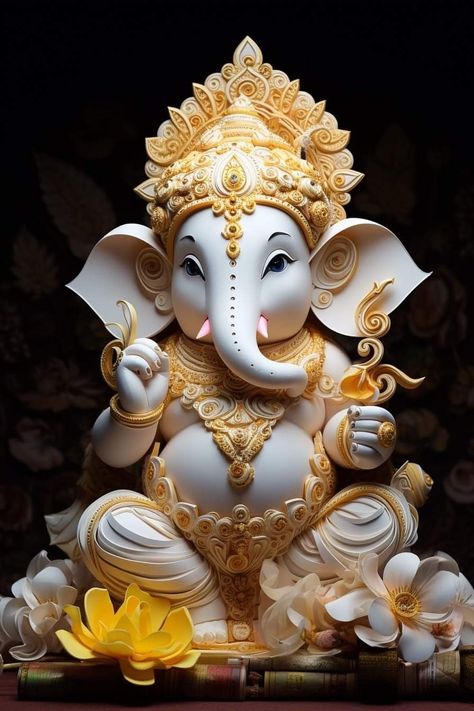 Ganesha Hd Images, Ganesh Ji Murti, Lord Ganesha Images, Ganpati Idol, Lord Ganesha Statue, Ganpati Bappa Wallpapers, Ganpati Bappa Photo, Ganesh Lord, Lucky Wallpaper