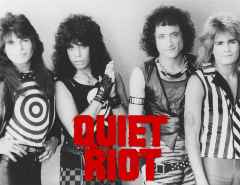 Quiet Riot, Rock Hairstyles, Hair Metal, Band Poster, Real Music, Musica Rock, Rock And Roll Bands, Glam Metal, Class Reunion