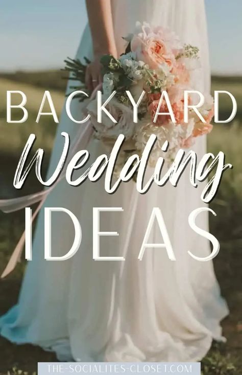 Are you planning a backyard wedding ceremony? Check out these backyard wedding tips for a stunning outdoor wedding. Wedding Tent Ceremony And Reception, Summer Backyard Wedding Dress, Backyard Ceremony And Reception Layout, Wedding Walkway Ideas Outdoors, Small Wedding Ceremony Seating Layout, Outdoor Reception Ideas Backyards, Gazebo Fall Wedding Decorations, Outdoor Wedding Decorations Ceremony, Small Wedding Ceremony Outdoor