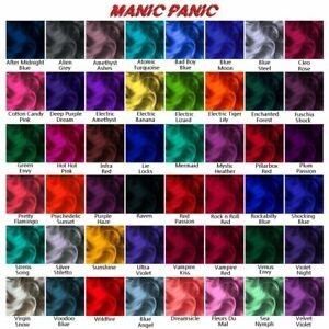 Manic Panic Dark Star, Manic Panic Colors, Manic Panic Hair Dye, Manic Panic Hair Color, Chicago Graphic, Manic Panic Hair, Dyed Hair Care, Semi Permanent Hair Dye, Latest Hair Color