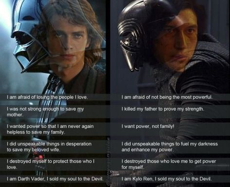 #AnakinSkywalker #DarthVader #KyloRen Starwars Darth Vader, Dark Father, Darth Vader Kylo Ren, Anakin Vader, High Ground, Star Wars Kylo Ren, Star Wars Love, Star Wars Facts, Star Wars Jokes