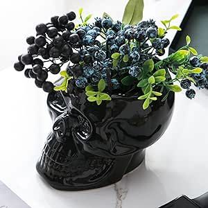 Punk Home Decor, Day Of The Dead Decorations, Centerpiece For Table, Succulent Flowers, Skull Planter, Fall Planters, Fall Things, Diy Halloween Projects, Home Decor Hooks