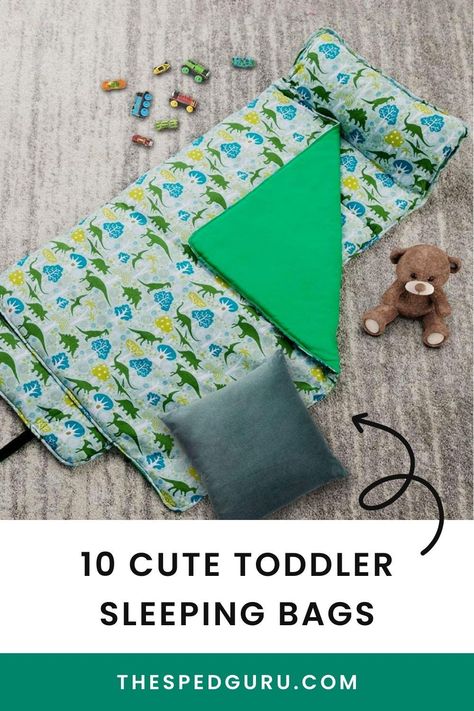 Going camping? or just need a sleeping bag for Daycare? Then consider these Toddler sleeping bags. But first! Here are a few tips to help you select the best one to fit your needs. Sleeping Mats For Kids, Diy Sleeping Bag, Animal Sleeping Bag, Teen Sleeping, Camp Recipes, Toddler Sleeping Bag, Toddler Daycare, Toddler Hacks, Toddler Nap Mat