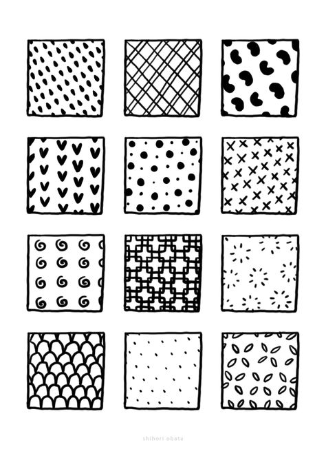 100+ Fun, Easy Patterns to Draw Kitchen Sketch, Patterns To Draw, Easy Patterns To Draw, Doodling Tutorial, Pattern Design Drawing, Drawn Patterns, Easy Patterns, Doodle Pages, Victor Vasarely