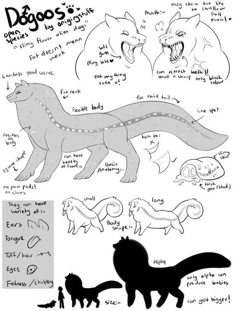 Open Species Anthro, Art Species, Species Ideas, Open Species, Original Species, Creature Drawings, Fantasy Creatures Art, Mythical Creatures Art, Creature Concept Art