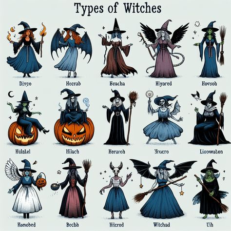 types of witches 2 Witch Stereotype, Witch Culture, Types Of Witches, Witch Things, Hedge Witch, Witchcraft For Beginners, Modern Witch, Sea Witch, Protection Spells