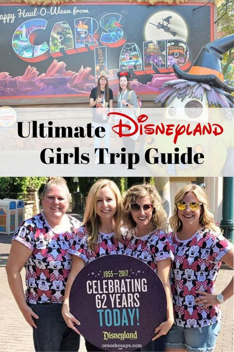 Ultimate Disneyland Girls Trip Guide #disneyland #disney #girlstrip Disneyland Girls Trip, Family Fun Night Ideas Kids, Disney Trip Reveal, Hotels Near Disneyland, Disneyland Secrets, Disney Quizzes, Disneyland Birthday, Disneyland Rides, Disneyland Planning