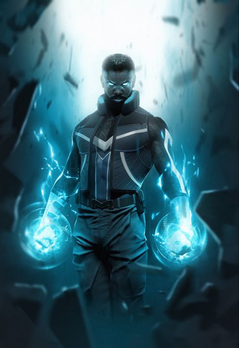 Blue Marvel Comics, Blue Marvel Art, Adam Brashear, Meteor Man, Blue Marvel, African Superhero, Martian Manhunter, Black Comics, Marvel Characters Art