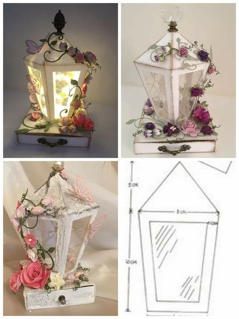 Butterfly Wall Art Diy, Steampunk Diy Crafts, Lantern Crafts, Carton Diy, Christmas Decs, Library Display, Lantern Ideas, Easy Handmade, Ramadan Crafts