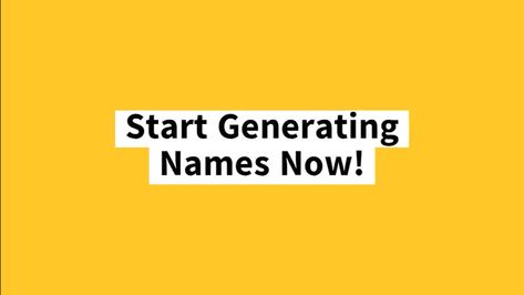 Name Generator Pro - Generate Unique Names Ideas Unique Name Ideas, Name Generator Business, Dog Breed Names, Etsy Shop Names, Unique Name, Blog Names, Names Ideas, Name Generator, Name Ideas