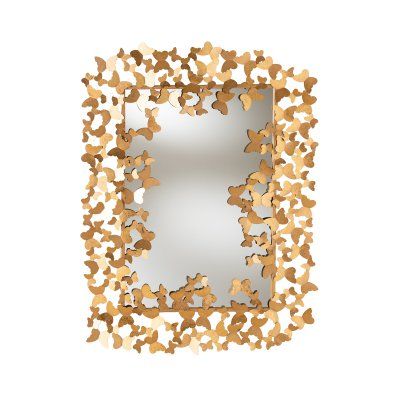 Butterfly Accent Wall, Contemporary Accent Wall, Whimsical Mirror, Accent Wall Mirror, Butterfly Mirror, Gold Frame Wall, Gold Mirror Wall, Contemporary Wall Mirrors, Contemporary Mirror