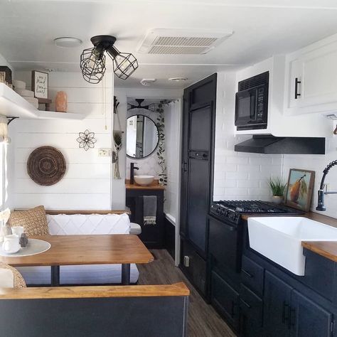 Blog — Wayland RV renovations Rv Shiplap, Shiplap Ideas, Caravan Interiors, Custom Rv, Glamper Camper, Rv Interior Remodel, Camper Interior Design, Camper Trailer Remodel, Diy Camper Remodel