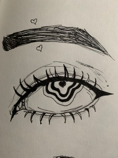 Cool Eyes To Draw, Eye Sketches Aesthetic, Eye Sketch Ideas, Scary Eye Drawing, Shocked Eyes Drawing, Doodles Eyes, Eye Drawing Styles, Eye Drawing Easy, Drawings Of Eyes