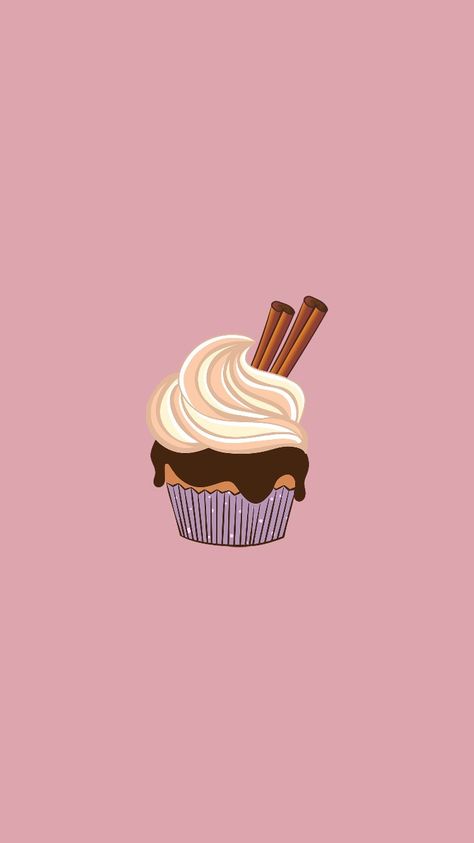 Cupcake Aesthetic Wallpaper, Cupcake Wallpaper, Cupcakes Wallpaper, Cake Wallpaper, Wallpaper Crafts, Cupcakes For Boys, Cute Cases, Android Wallpaper, Art Wallpaper