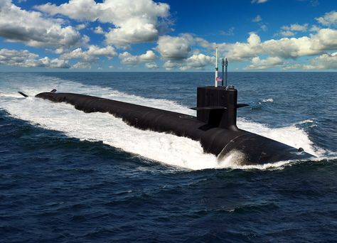 Virginia Class Submarine, Largest Submarine, Us Navy Submarines, Bawah Air, Nuclear Submarine, Nuclear Reactor, General Dynamics, Electric Boat, Cruise Missile