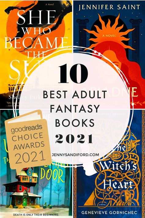 10 Best Adult Fantasy Books of 2021 | Goodreads Choice Awards Finalists — Jenny Sandiford Adult Fantasy Books, Must Read Novels, Reading Motivation, Fantasy Writer, Banned Books, Book Dragon, Indie Author, Best Books To Read, Book Blogger