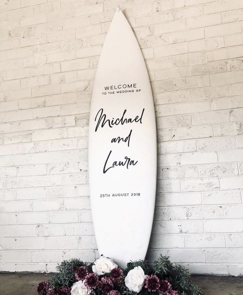 Surf Theme Party, Surf Wedding, Wedding Guest Table, Destination Wedding Decor, Wedding Notes, Kauai Wedding, Sea Wedding, Europe Wedding, Wedding List